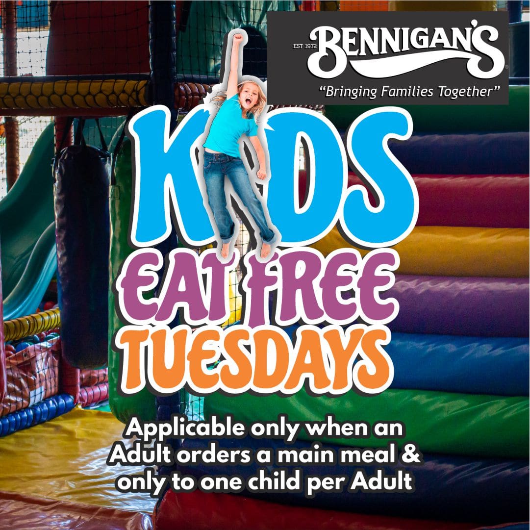 Kids eat free Tuesdays v2a